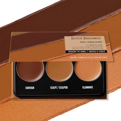 Imagen de Black Radiance True Complexion Creme Contour Palette, Medium to Dark, 7.5 Gram