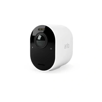Imagen de Arlo Ultra 2 Camara de Vigilancia WiFi Exterior 4K, Interior, Sensor Movimiento, Alarmas Para Casa, Requiere Smart Hub Que Se Vende Por Separado, Cámara Adicional, Blanca