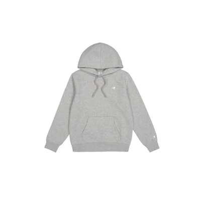 Imagen de Champion Legacy Basics W Light Powerblend Fleece Sudadera con Capucha, Gris Melange Claro, L para Mujer