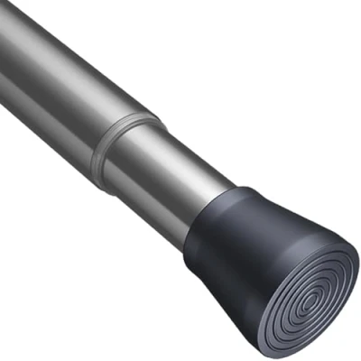 Imagen de Barras de cortina extensibles, barra ducha extensible, telescópica, tensora para cortinas, sin taladro
