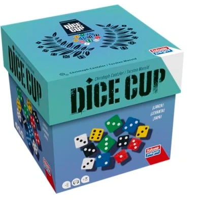 Imagen de Falomir Dice Cup Desafío Rápido de Dados y Estrategia Juego Mesa Vibrante Desde 2 hasta 6 Jugadores (Edad 8+)
