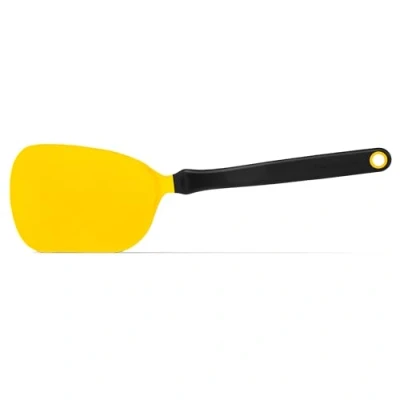 Imagen de Dreamfarm Chopula Espátula para utensilios de cocina superflexible, picar y servir, corta alimentos en la sartén, color amarillo