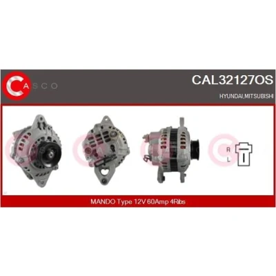 Imagen de CASCO CAL15154AS Alternador 12V 80A CITROËN: Berlingo / First I, Xsara Hatchback, Jumpy I Furgoneta, PEUGEOT: 406 Berlina