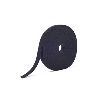 Imagen de VELCRO Brand ONE_WRAP cinta de 3/8&quot; x 25 yardas, doble cara, 189754, color negro
