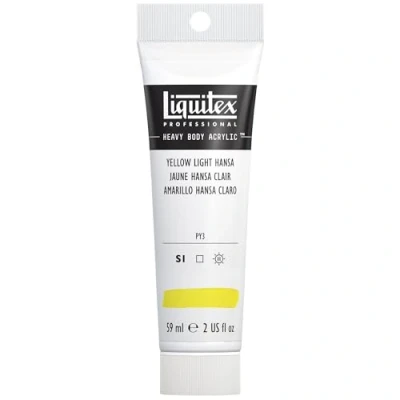 Imagen de Liquitex Heavy Body Tubo De Pintura Acrílica, 59 ml, Amarillo Hansa Claro