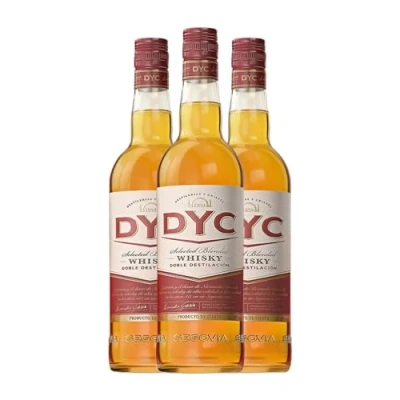 Imagen de Whisky Blended DYC Botella Misil 1 L (Caja de 3 L)