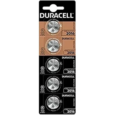 Imagen de Botón Marca DURACELL Modelo Lithium 3V 2016 X5