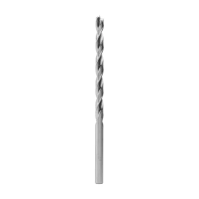Imagen de ENT 50450 Broca de madera espiral Ø 10 mm, extra larga 200 HSS G, con punta centrado y cortador preliminar, D x NL 135 GL vástago cilíndrico