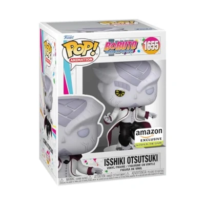 Imagen de Funko Pop! Animación: Boruto: Naruto Next Generations Isshiki Otsutsuki, brilla en la oscuridad, exclusivo de Amazon