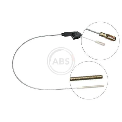 Imagen de A.B.S. K12137 Cable de Freno Mano 665 Discos para dirección izquierda/derecha OPEL: Vectra A Berlina