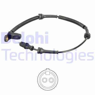 Imagen de DELPHI SS20574 Sensor de ABS activo 476, 505 RENAULT: MASTER 2 Kasten, Pritsche/Fahrgestell