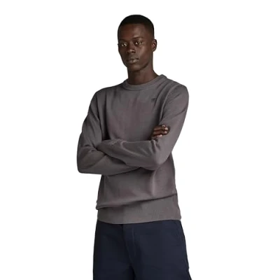 Imagen de G STAR RAW Jersey Premium Core Knitted Para Hombre, Gris (rabbit D21931 B692 G077), XL
