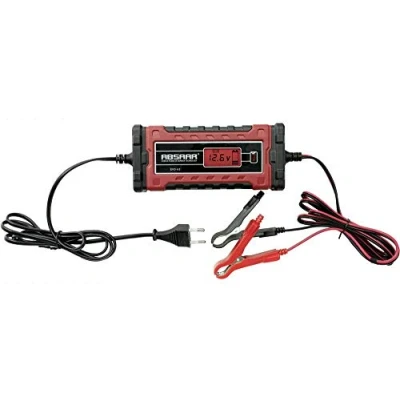 Imagen de Absaar 158001 EVO 4.0 Cargador de batería (6/12 V, 4 A), Color Rojo y Negro