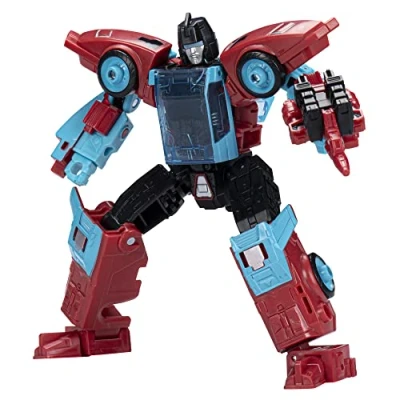 Imagen de Transformers Juguetes Generations Legacy Figuras de Autobot Pointblank y Peacemaker Deluxe Class 14 cm A Partir 8 años