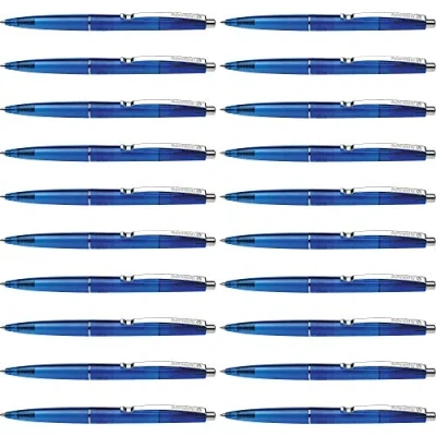 Imagen de Schneider K20 Icy Colours Bolígrafo retráctil (punta M, 20 unidades), color azul