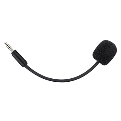 Imagen de micrófono de repuesto para Logitech G233 / G433 Series Auriculares estéreo juegos PS4 PS5 PC, Boom desmontable 3,5 mm con cancelación ruido