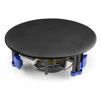 Imagen de Power Dynamics NCSP5B Altavoz de Techo (100 V, 5,25 Pulgadas, 20 W, Rejilla metálica, con Sistema fijación rápida), Ideal para instalación pública