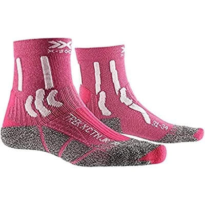 Imagen de X Socks Trek Ctn Jr, Calcetines, Unisex niños, Flamingo Pink/Arctic White, 35 38