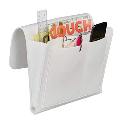 Imagen de Relaxdays Organizador Sofá, para Colgar, 5 Compartimentos, Almacenamiento Cama, Portamandos, 26x28x5 cm, Elegir Colores