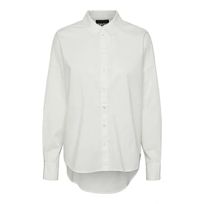 Imagen de Pieces Langarm Camisa, Mujer, Talla: XL, Cloud dancer