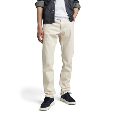 Imagen de G STAR RAW Triple A Regular Straight Jeans, Vaqueros para Hombre, Beige (ecru D19161 D300 159), 28W / 30L