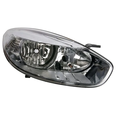 Imagen de TYC 20 12717 05 2 Faros derecha H7/H7 cromo para circulación por la con electromotor