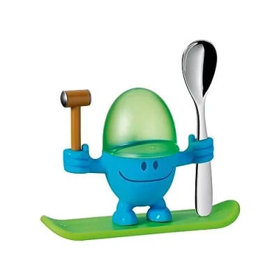 Imagen de WMF McEgg Snowboarder Huevera con Cuchara, Color Azul