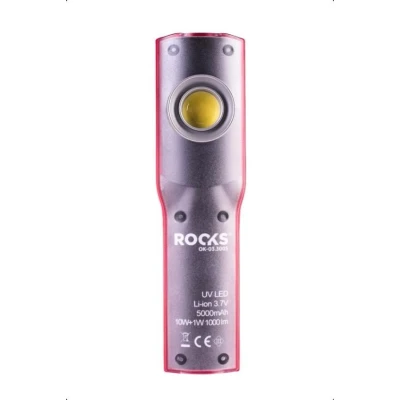 Imagen de ROOKS OK 03.3005 Lámpara de mano LED 1000 3.7 con batería recargable, imán