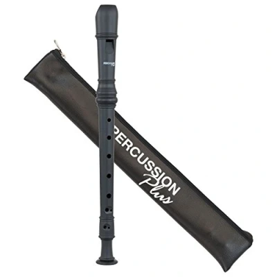 Imagen de Percussion Plus PP1618 Flauta de descendiente soprano colorida, color negro