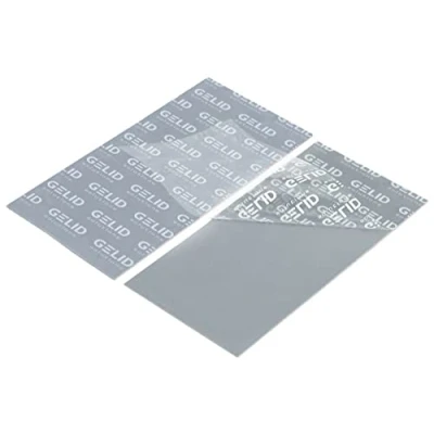 Imagen de Gelid Solutions GP Extreme 12W Almohadilla térmica 80x40x3.0 (2pcs) Excelente conducción de calor, relleno ideal para huecos. Fácil instalación.