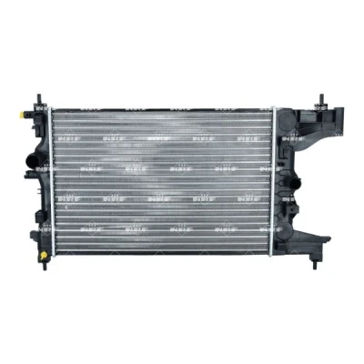 Imagen de NRF 53155A Radiador, refrigeración del motor Aluminio 580 382 23 con taladro para sensor Aletas unidas mecánicamente OPEL: Zafira B