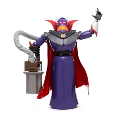 Imagen de Disney Store Official, Toy Story de Pixar, Emperador Zurg, Figura acción interactiva parlante, 38 cm, Juguete Villano y más 15 Frases en inglés, interactúa con Personajes, Mayores 3 años