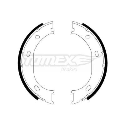 Imagen de TOMEX brakes TX 21 17 Zapatas de Freno Eje trasero 160 40 MERCEDES BENZ: Clase G SUV, Sprinter 2 T Bus, Furgón
