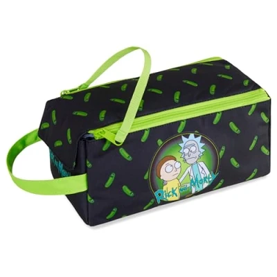 Imagen de Rick and Morty Neceser Hombre Bolsa de Aseo Viaje, Colgante para Vacaciones y Gimnasio Regalos Hombres, Navidad