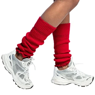 Imagen de Boland 29297 Calentadores Básicos para Piernas, color rojo, Talla única (Ciao Srl 29297)