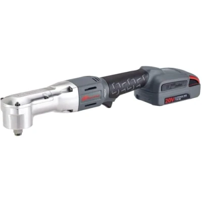 Imagen de Ingersoll Rand Llave de Carraca Inalámbrica W5350 1/2 y 20V Profesional con Ángulo Recto, Engranaje en Atornillar Ángulos Espacios Pequeños