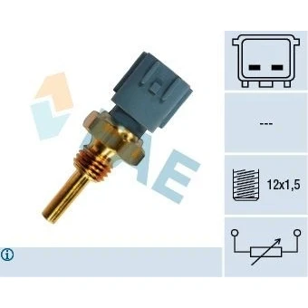 Imagen de FAE 33460 Sensor, temperatura del refrigerante NISSAN: Almera Tino, Vanette Cargo Bus, TERRANO 2, RENAULT: CLIO 3