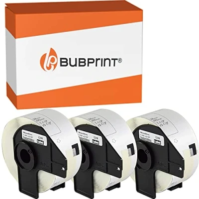 Imagen de Bubprint 3 Rollos de Etiquetas Compatible para Brother DK 11208 P Touch QL1050 QL1060N QL500BW QL550 QL560 QL570 QL580N QL700 QL710W QL720NW QL810W