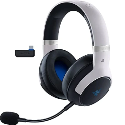 Imagen de Razer Kaira Pro HyperSpeed Auriculares Gaming Inalámbricos Para PlayStation 5 (Razer Wireless, HyperSense Haptic, Micrófono Híbrido Integrado) Negro