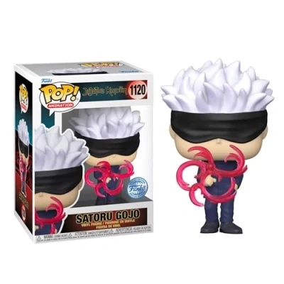 Imagen de Funko Jujutsu Kaisen Pop! Animation Vinyl Figura Gojo (Red Tech) 9 cm
