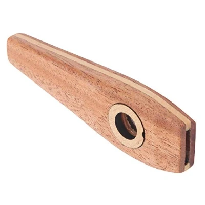 Imagen de Madera Kazoo, Flauta De Kazoo Diseño Humanizado Estructura Simple Para Tocar