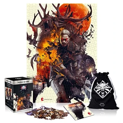 Imagen de Cenega Monsters The Witcher (Wiedźmin) Rompecabezas, 1000 Piezas, Color, pcs (1062441)