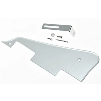 Imagen de kaish plata espejo LP Guitarra Pickguard con Chrome soporte para Les Paul Epiphone