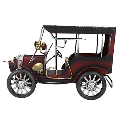 Imagen de Taidda Modelo de automóvil clásico, Miniatura Delicado Elegante Atractivo para niños Regalo Dormitorio Barras el hogar Decoración Adornos Autos Antiguos