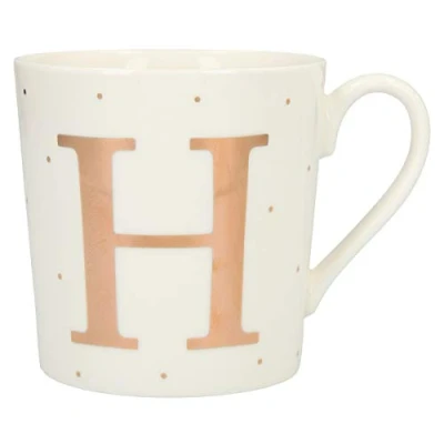 Imagen de Depesche 5909.033 Taza de porcelana con asa (300 ml, texto H