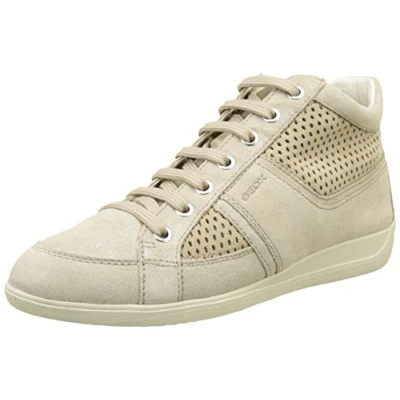 Imagen de Geox D Myria B, Zapatillas Altas Mujer, Beige Lt Taupec6738, 36 EU