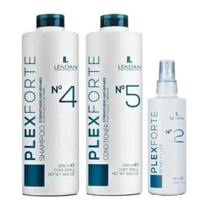Imagen de Lendan Plexforte Kit Intense 3 Productos (champú 1000 ml + acondicionador bond filler 200 ml)