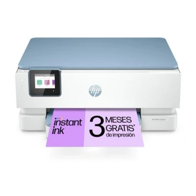 Imagen de Impresora multifunción HP Envy Inspire 7221e, Wi Fi™, USB, Impresión automática doble cara, Instant Ink, HP+, Blanco
