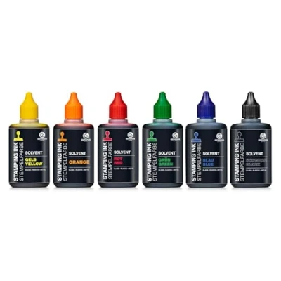 Imagen de Octopus Solvent Juego de tinta para sellos (6 x 50 ml)