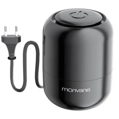 Imagen de Bomba de Aire Eléctrica para Bolsas Vacío, MONVANE 220V 40W, Portátil Vacío Viaje